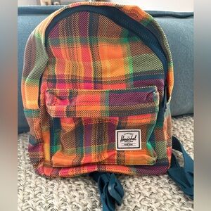 Herschel Vibrant Plaid Backpack (Small)